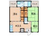 サンライズ高砂２号棟 3Kの間取り