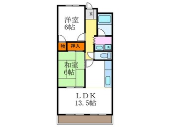 間取図 テイコク壱番館