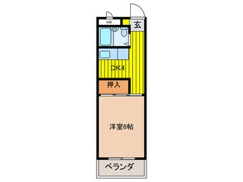 間取図 ネコマハイツ