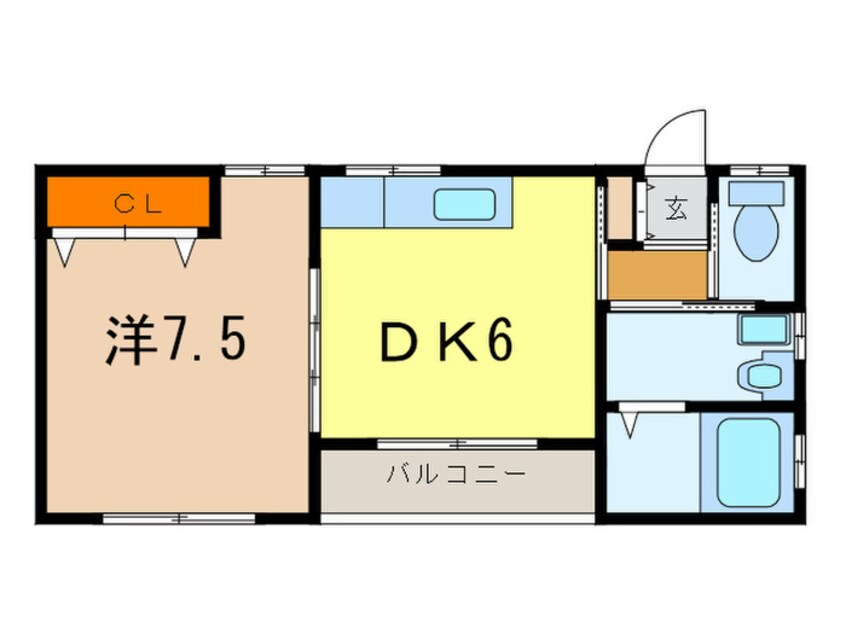 間取図 清水ハイツ