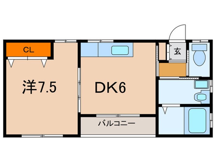 間取り図 清水ハイツ