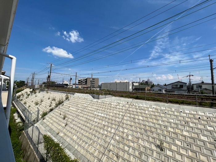 室内からの展望 ラ・レーヌ