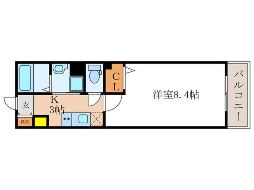 間取図 サンクスパレ千代原