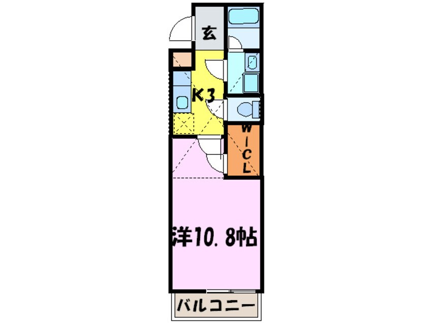 間取図 モンサント旭町