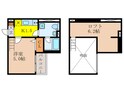コンフォール大阪の間取図