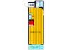 シャンティ－三矢Ｎｏ１ 1Rの間取り