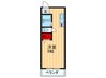 シャンティ－三矢Ｎｏ１ 1Rの間取り