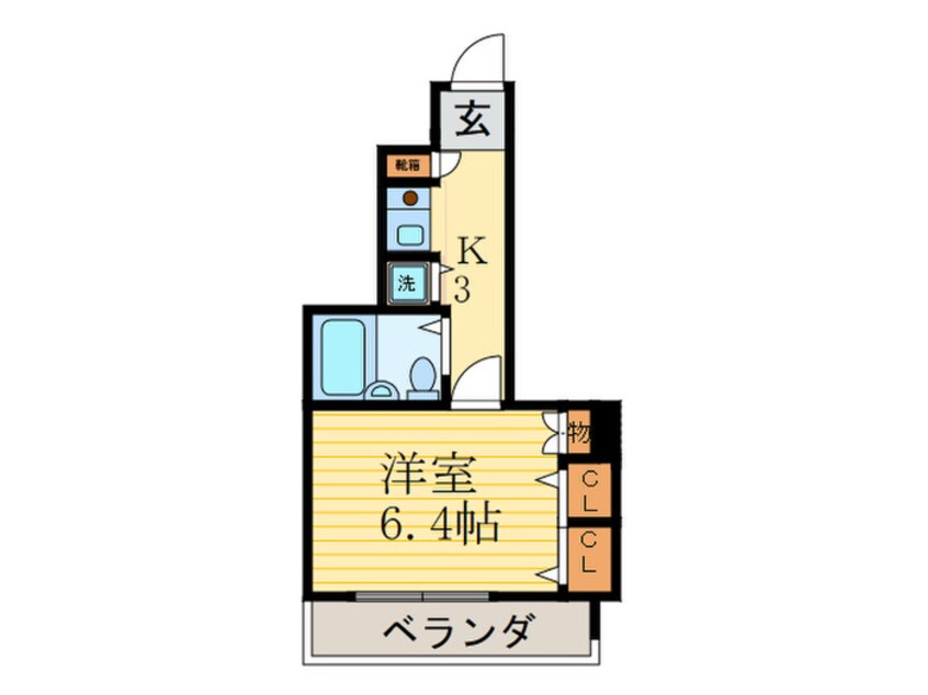 間取図 アルテハイム二条城