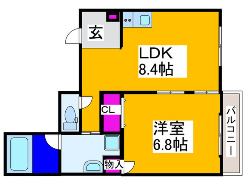 間取図 プロフォンド