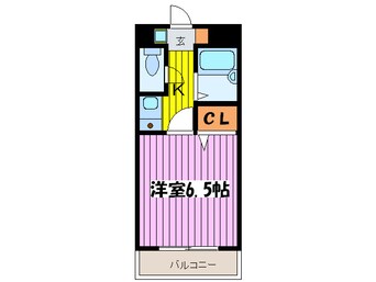 間取図 グランデ－ジ今里