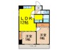 第２大和コーポ 2LDKの間取り