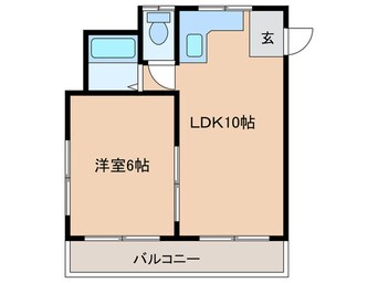 間取図 ヴィラナリー浜