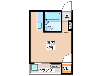 間取図 １０ハイツ