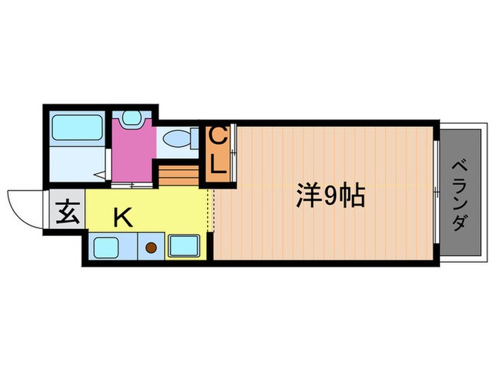 間取り図 シルクコ－ト嵐山
