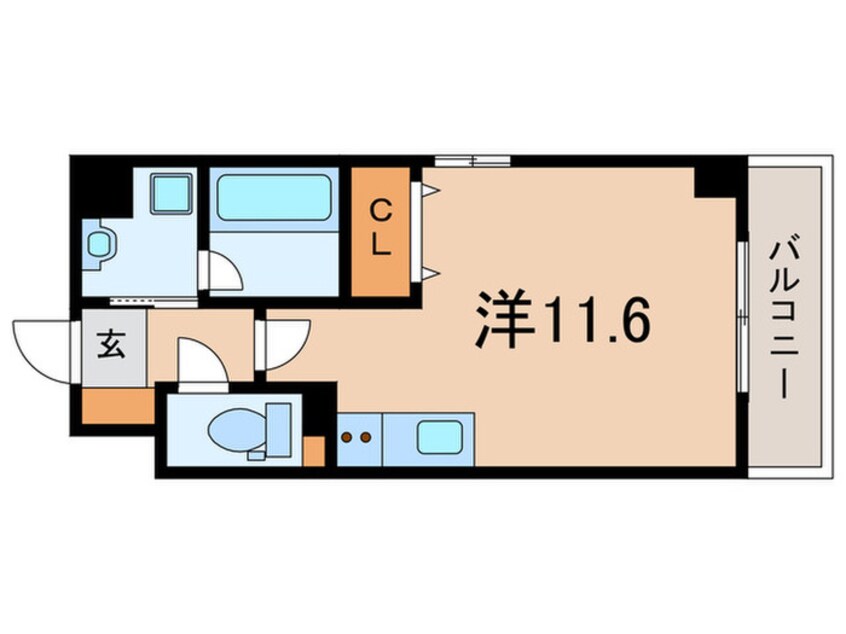 間取図 グランフォーレ住吉