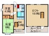 野村マンション 2DKの間取り