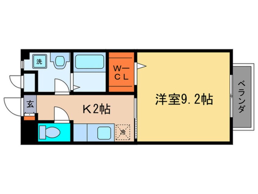 間取図 サンステ－ジサクラ