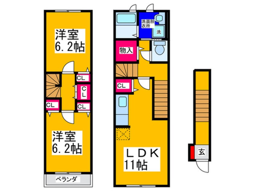 間取図 スマート ハズ