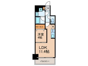 間取図 プレジオ鎗屋町