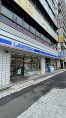 ローソン谷町三丁目西店(コンビニ)まで60m プレジオ鎗屋町