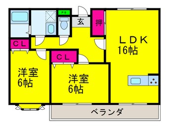 間取図 Ｆマンション