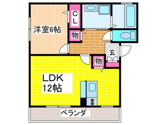 間取図 カトルヴァン