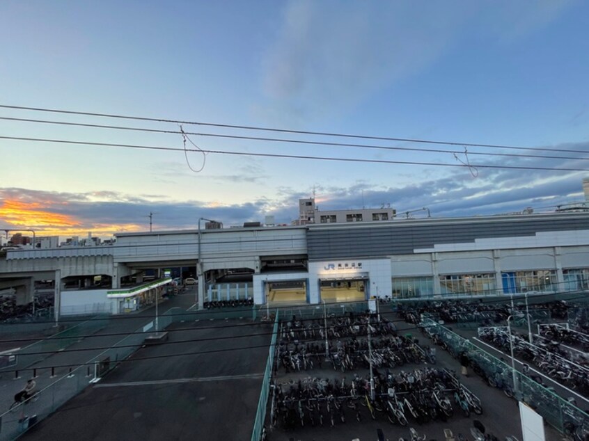 室内からの展望 ハイツ南田辺(406)