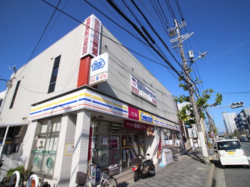 ミニストップ 七本松花屋町店(コンビニ)まで130m アドバンスコート五条丹波口