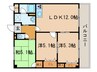 グロ－バルＫ 3LDKの間取り