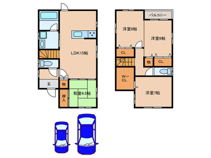 間取り図 桜ヶ丘町戸建