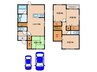 桜ヶ丘町戸建 4LDKの間取り
