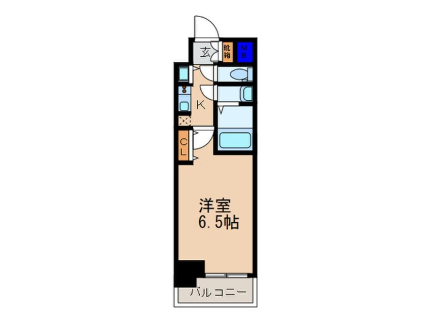 間取図 アドバンス京都ソナーレ(506)