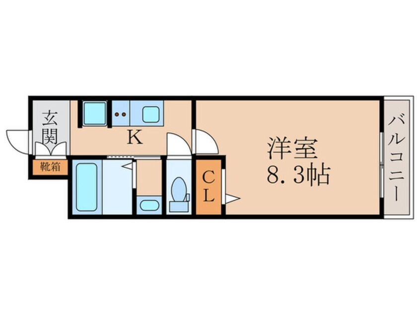 間取図 エ－デルワイス宇治
