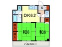 リバ－コ－ト湊川の間取図
