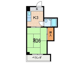 間取図 ディア夙川