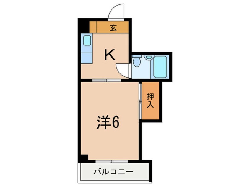 間取図 ディア夙川