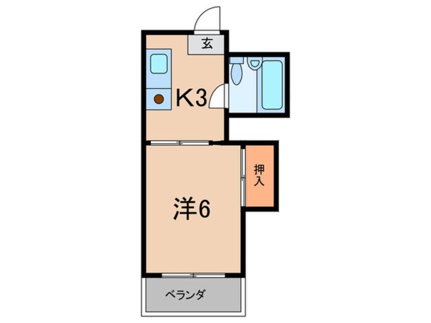 間取図 ディア夙川