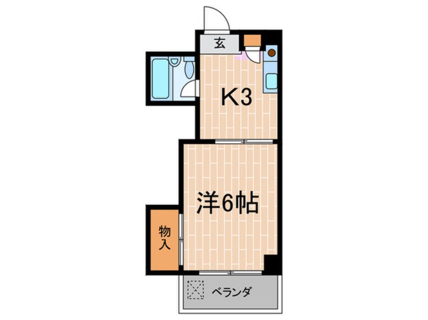 間取図 ディア夙川