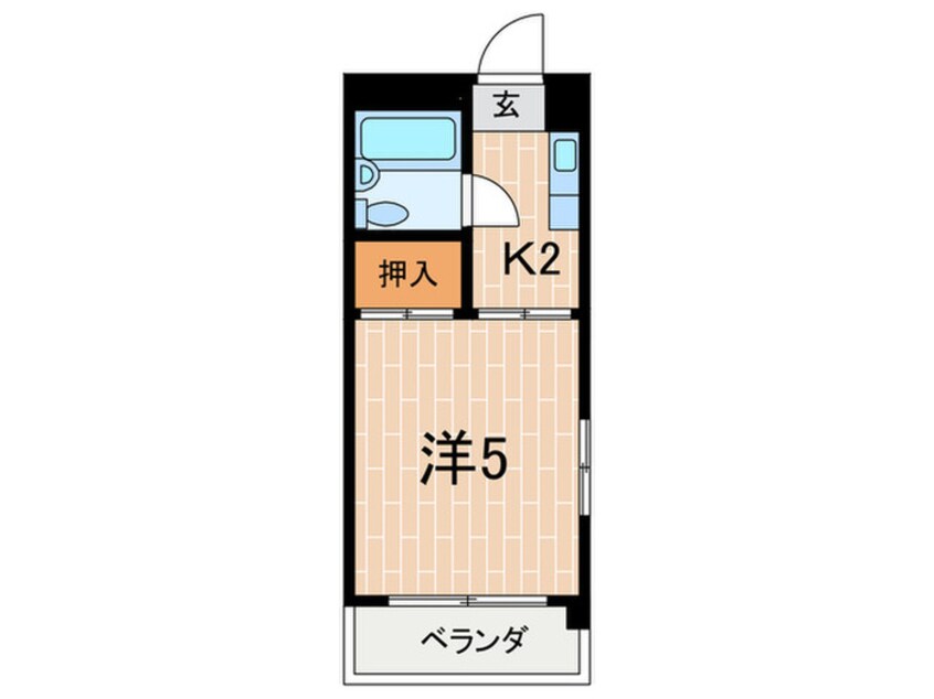 間取図 ディア夙川