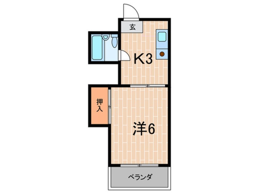 間取図 ディア夙川