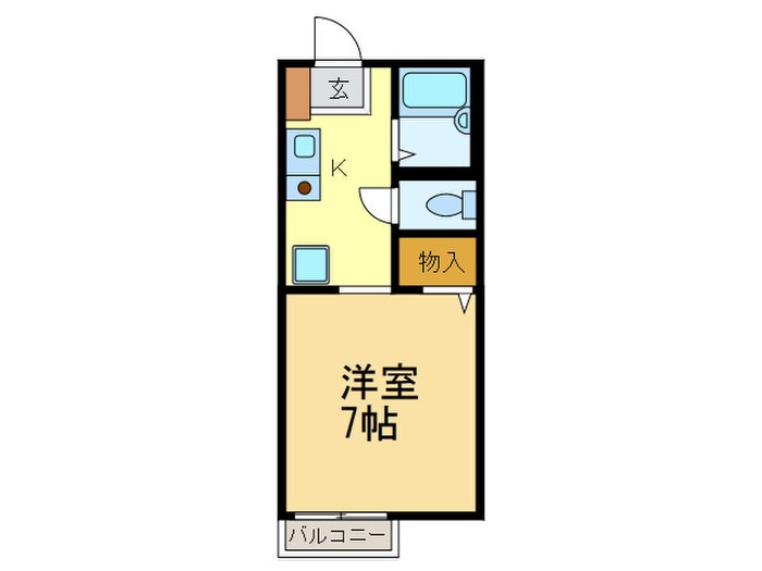 間取り図 甲南ハイツ