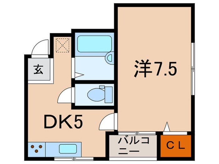 間取り図 プランドール大久保