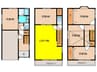 江瀬美町戸建 5LDKの間取り