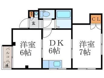 間取図 セーブルフジイ太子道