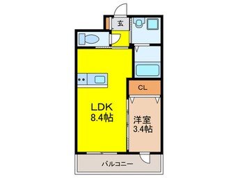 間取図 SERENO五番館