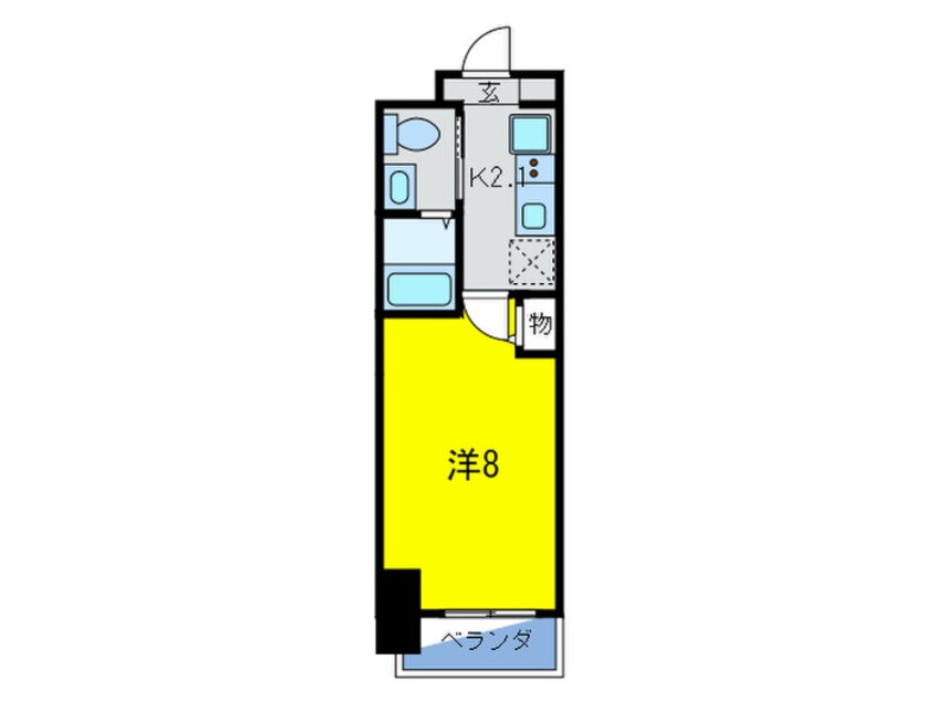 間取図 Ｍ′プラザ緑橋