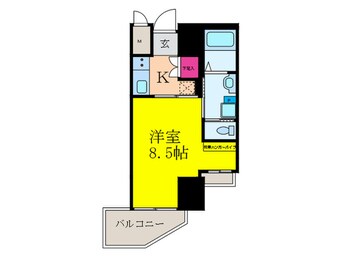 間取図 クローバーメゾン江坂公園