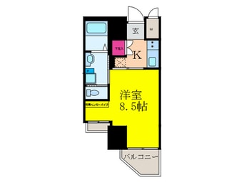 間取図 クローバーメゾン江坂公園