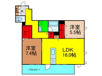 間取図 ShaMaison Soleil