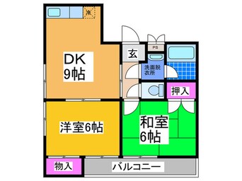 間取図 ウィステリア墨江